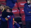 La escena de Messi y Koeman que da esperanzas al Barça