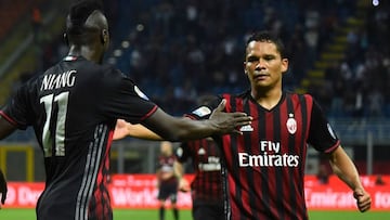 Adriano Galliani destacó el papel del colombiano Carlos Bacca en el Milan y se refirió al partido contra el Sassuolo de la próxima fecha.