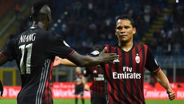 Adriano Galliani destacó el papel del colombiano Carlos Bacca en el Milan y se refirió al partido contra el Sassuolo de la próxima fecha.