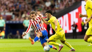Mikautadze y Griezmann.
