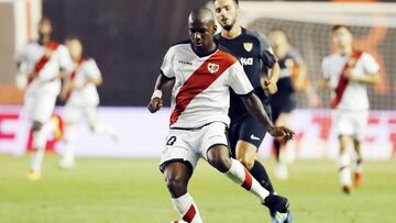 Kakuta, durante un partido con el Rayo.