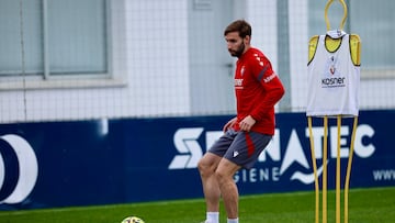 Moncayola esta mañana en Tajonar.