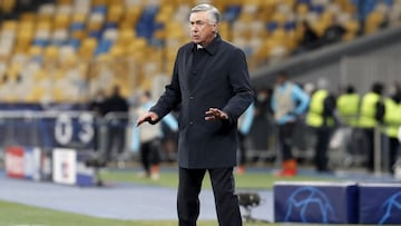 Carlo Ancelotti, entrenador del Real Madrid.