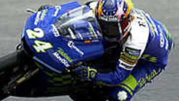 Toni Elías, segundo en el G. P. de Gran Bretaña