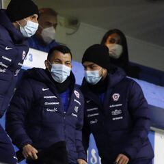 Las figuras de la Roja que fueron a ver UC-Cobresal en San Carlos