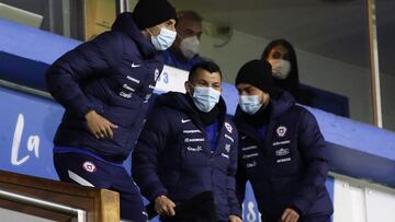 Las figuras de la Roja que fueron a ver UC-Cobresal en San Carlos