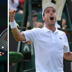 Paula Badosa y Roberto Bautista, en el lunes loco de Wimbledon