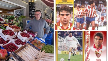 ?Qu¨¦ fue de Pedro? Aquel lateral que marc¨® en la remontada ante el Bar?a y ahora es frutero...