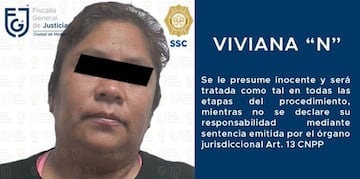 Una mujer también fue detenido por arrojar unas aspas de plástico