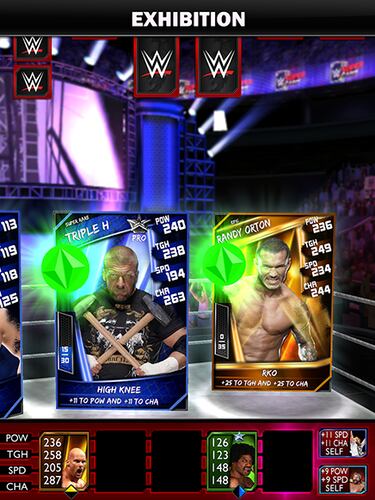 WWE SuperCard, los reyes del wrestling en iOS y Android