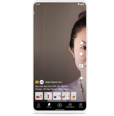 Los anuncios en YouTube Shorts empiezan a llegar a todo el mundo