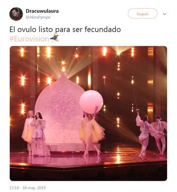 Los mejores memes de la gala de Eurovisión