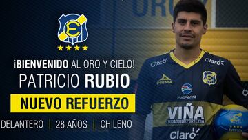 Patricio Rubio ficha en Everton: "Aquí podré retomar mi nivel"