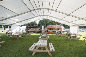 El espectacular camping en Cardiff para los aficionados