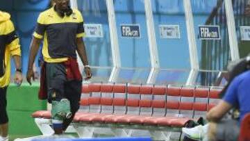 Finke: "Samuel Eto'o decidirá si está para jugar ante Croacia"