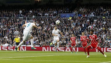 Benzema empató el partido. 1-1.