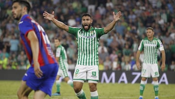 Fekir, ante el Eibar.