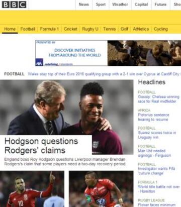 Portadas de la prensa extranjera