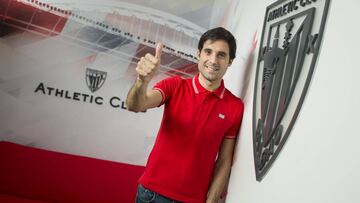 Xabi Etxeita en Lezama.