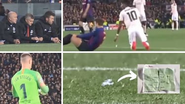 La nota que Solskjaer dio a Rashford y que leyó Ter Stegen