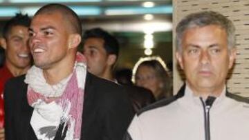 El futuro de Pepe en el Real Madrid estará muy ligado al de Mourinho.