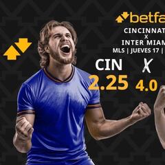 FC Cincinnati vs. Inter Miami: horario, dónde ver, pronósticos y clasificación