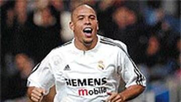 <B>MEJOR QUE ENTONCES</B>. Ronaldo se ve mejor ahora que en el Barça.