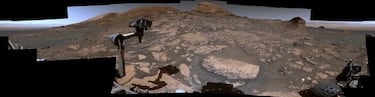 As¨ª fue la ascensi¨®n del Curiosity a un monte en Marte: las vistas