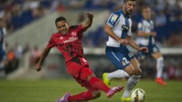 Carlos Bacca ante el Espanyol