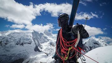 Alex Blasco en Ishinca, Perú
