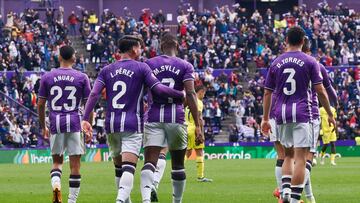 Jugadores del Valladolid.