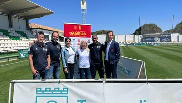 Contreras, Salva, Alicia Fuentes, Catanha y Giner.