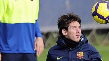 Ibrahimovic y Messi regresan a los entrenamientos y apuntan al clásico