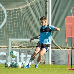 El Celta confía en activar la palanca Santi Mina