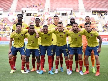 Once inicial de la Selección Colombia ante Arabia Saudita en el amistoso llevado a cabo en Murcia, España.