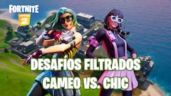 Fortnite: desafíos filtrados de Cameo vs. Chic