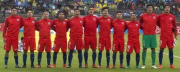 Las mejores imágenes del debut de Chile en el Sudamericano