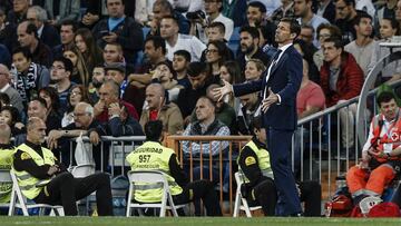 Ziganda, en el Bernabéu