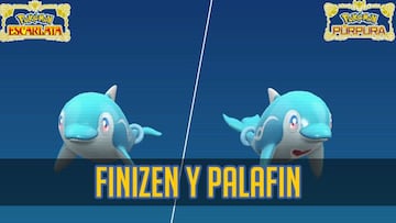 C&oacute;mo conseguir a Finizen y Palafin en Pok&eacute;mon Escarlata y P&uacute;rpura