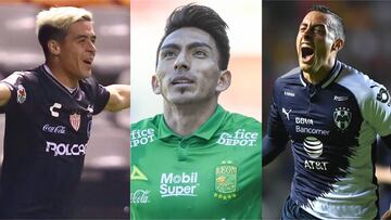 Brian Fernáncez, Ángel Mena y Rogelio Funes Mori
