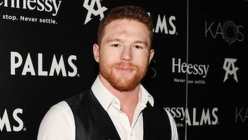 Canelo &Aacute;lvarez en el All-New KAOS Nightclub; Las Vegas, Nevada. 2019.