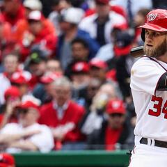 Bryce Harper recuperado es faro de esperanza para Nationals