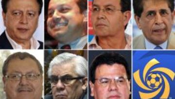 Implicados en las tramas de corrupci&oacute;n de la Concacaf.