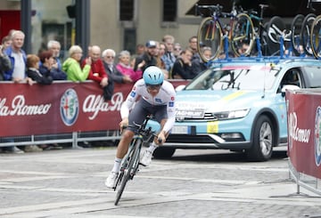 Miguel Ángel López fue tercero en la edición 101 del Giro de Italia, estos son sus mejores momentos en la competencia que termina con el triunfo de Christopher Froome.
