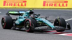 Fernando Alonso (Aston Martin AMR24). Suzuka, Japón. F1 2024.