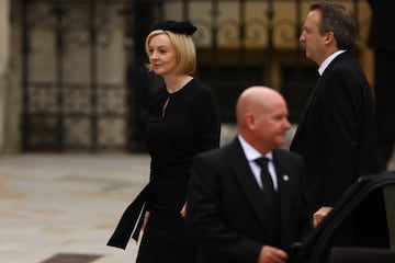 Liz Truss, actual primera ministra del Reino Unido y líder del Partido Conservador.