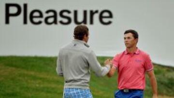 Luke Guthrie y Peter Uihlein.