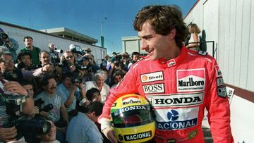 Ayrton Senna.