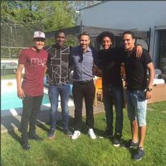 Murillo, Bacca, Yepes, Zapata y Cuadrado de asado en Italia