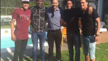 Murillo, Bacca, Yepes, Zapata y Cuadrado de asado en Italia